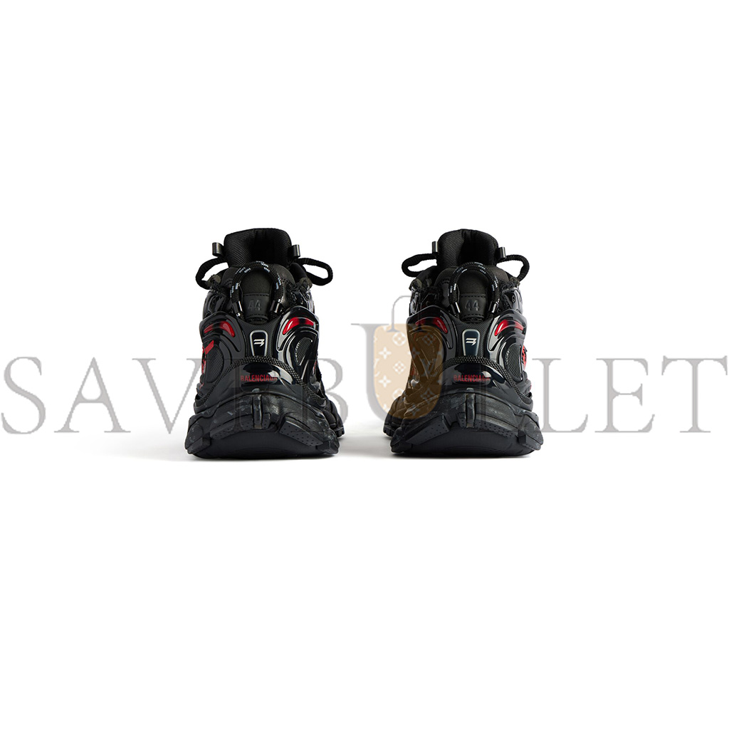 BALENCIAGA MEN'S RUNNER GRAFFITI SNEAKER IN BLACK BALENCIAGA MEN'S RUNNER GRAFFITI SNEAKER IN BLACK